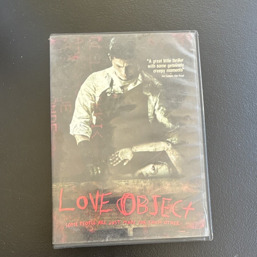 Lions Gate Love Object DVD (2003 Thriller, R) Harrington Sagemiller 90min
